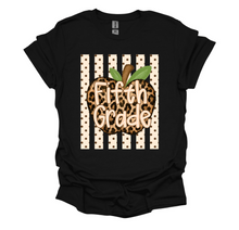 Load image into Gallery viewer, Leopard & Polka Dots Back to School Tees