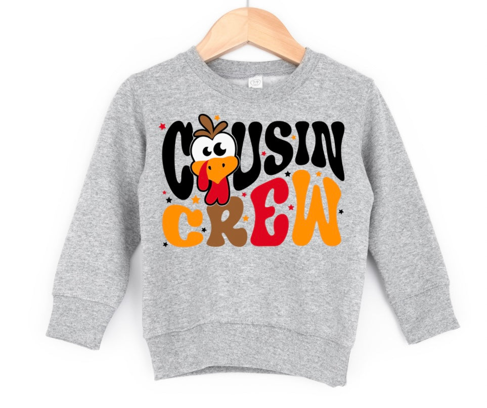 Cousin Crew Thanksgiving Sweatshirt