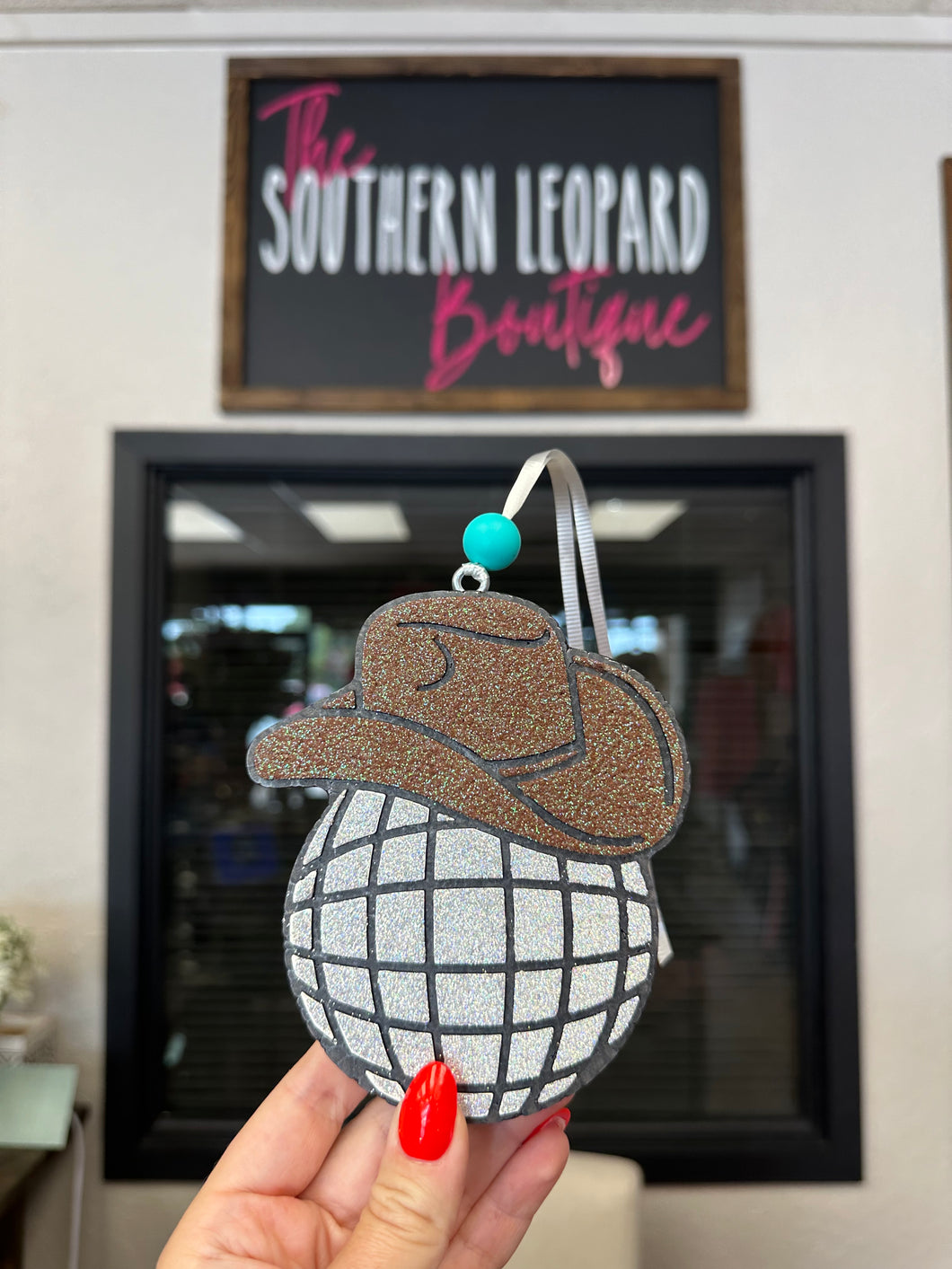 Cowboy Hat Disco Ball / Orange Creamsicle Scent