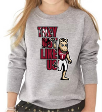 Load image into Gallery viewer, Oklahoma They Not Like Us Sweatshirt - Youth
