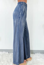 Load image into Gallery viewer, The Julia Acid Wash Wide Leg Jean
