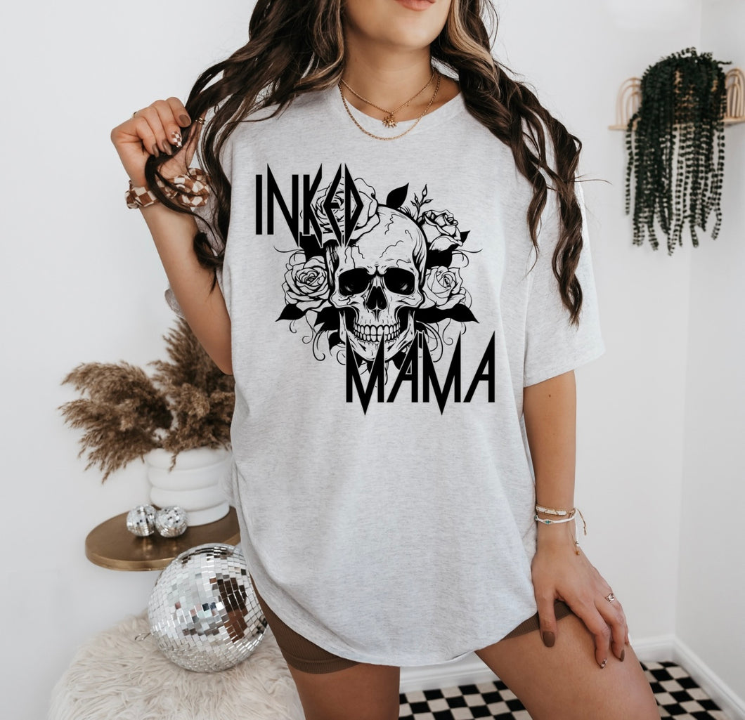Inked Mama Tee- Gildan