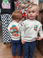 Load image into Gallery viewer, Boys Lightening Christmas Sweatshirt
