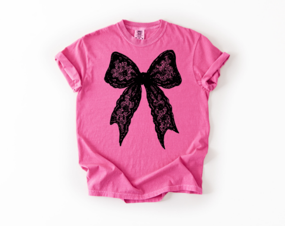 GOTH LACE BOW