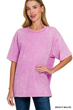 Load image into Gallery viewer, Acid Washed Boyfriend Tees (Multiple Color Options Available)
