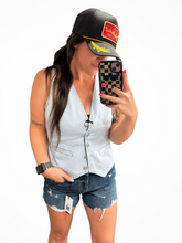 Load image into Gallery viewer, The Weekend Denim Vest
