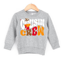 Load image into Gallery viewer, Cousin Crew Thanksgiving Sweatshirt
