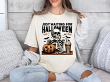 Load image into Gallery viewer, Just waiting for Halloween... tee &amp; sweatshirt
