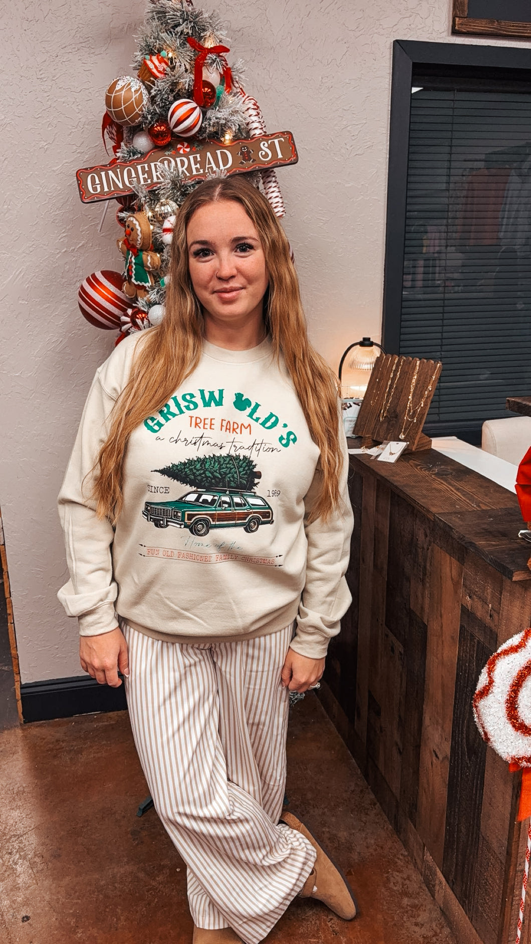 A Christmas Tradition Tree Farm Sweatshirt