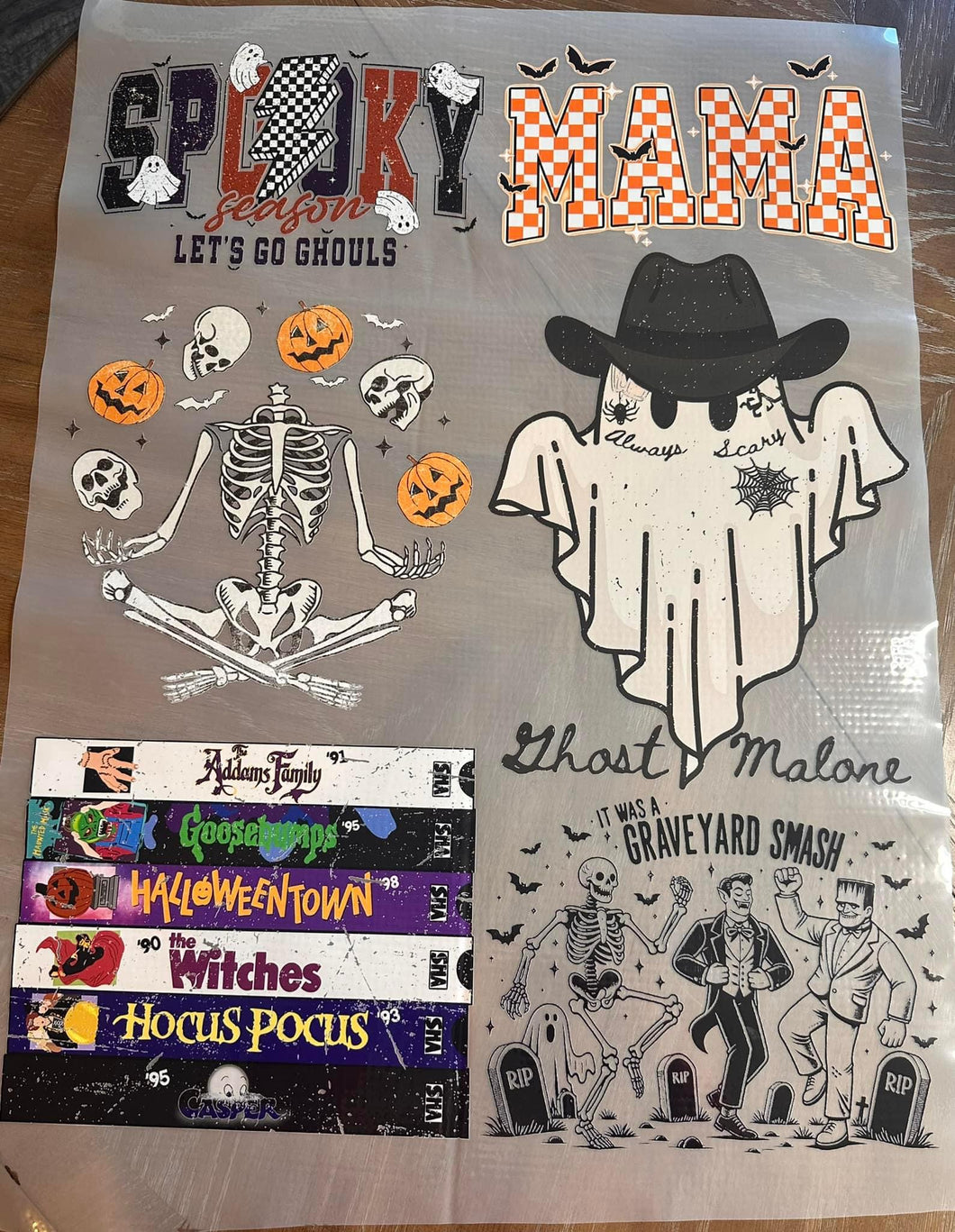 Halloween Gang Sheet 24X36