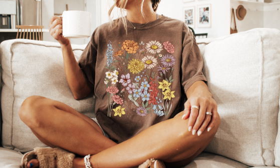 VINTAGE FLORAL TEE