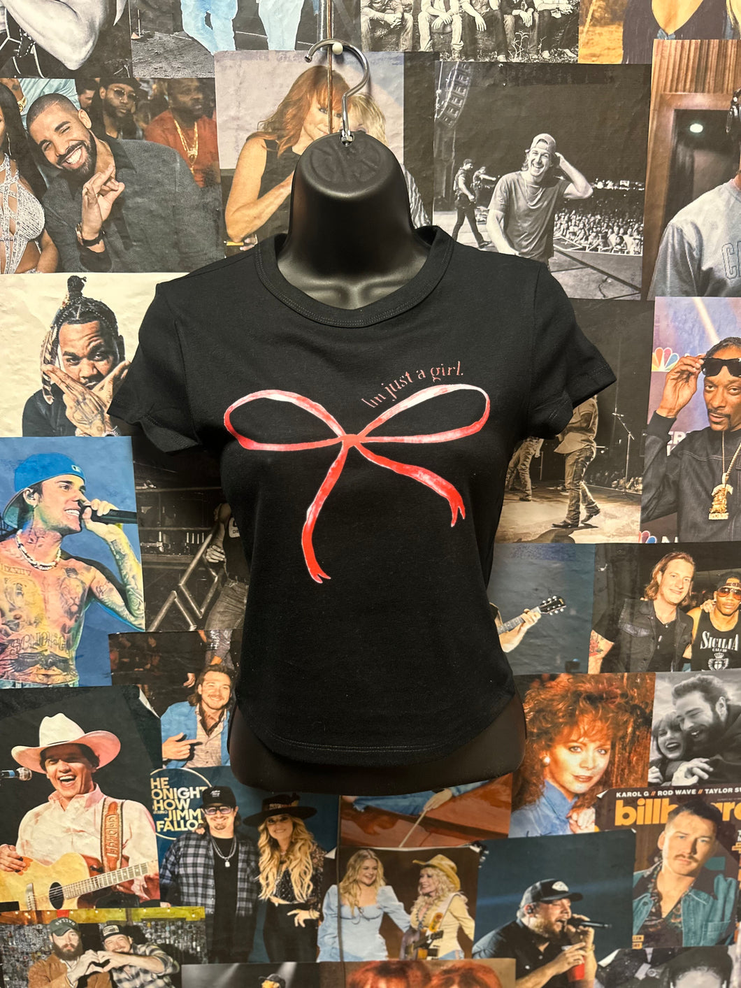 I’m just a girl baby tee