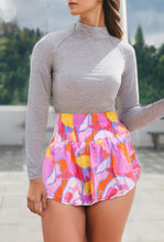 Load image into Gallery viewer, Abstract Print Smocked Skort
