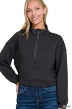 Load image into Gallery viewer, Scuba Style Half Zip (Multiple Color Options Available)
