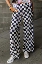 Load image into Gallery viewer, Checkmate Wide Leg Pants
