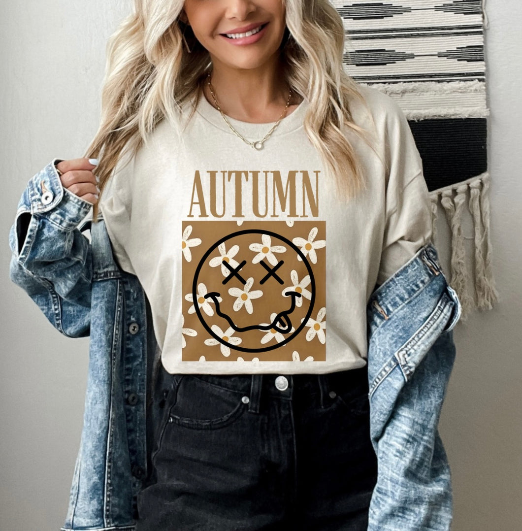 Autumn Smiley Tee