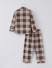 Load image into Gallery viewer, Little Boys Christmas Plaid Pants set

