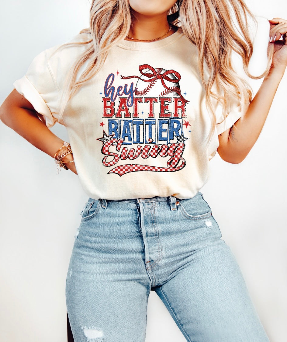 Hey Batter Batter Tee
