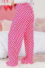 Load image into Gallery viewer, Pink Checkered Lounge Set
