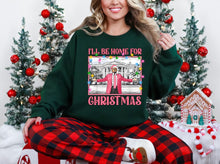 Load image into Gallery viewer, I&#39;ll Be Home For Christmas Sweatshirt (PINK DESIGN)
