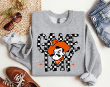 Load image into Gallery viewer, Checkered Game Day Sweatshirt / adult
