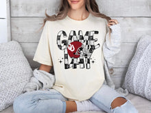 Load image into Gallery viewer, Checkered Game Day Tee / adult
