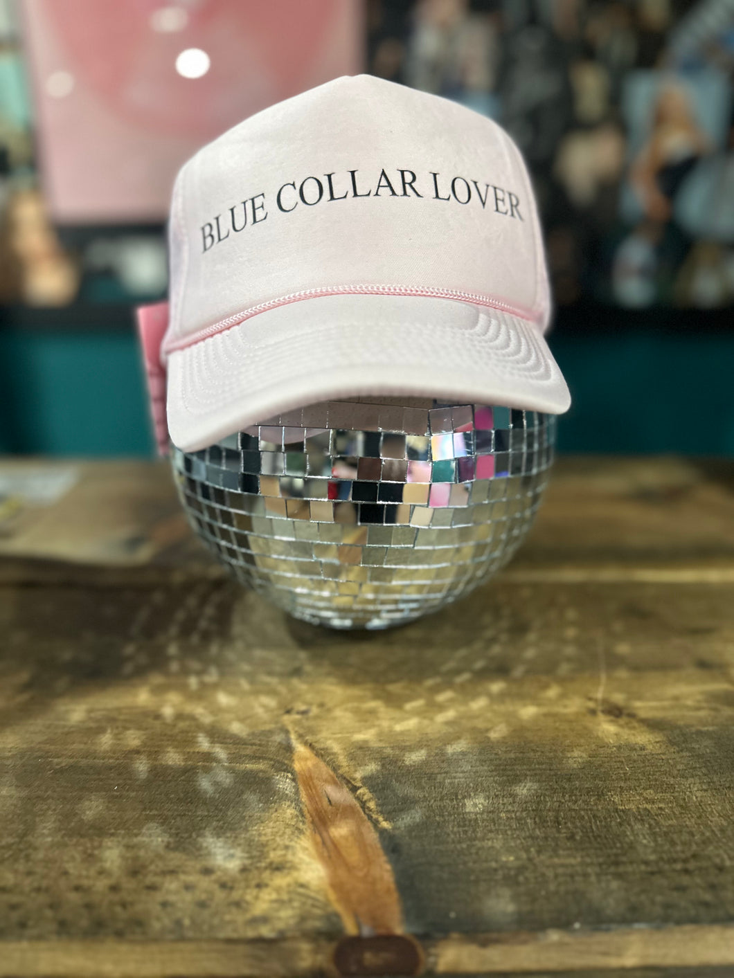 Blue Collar Lover Trucker Hat