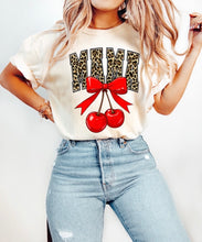 Load image into Gallery viewer, Cherries &amp; Names Tee (multiple name options available)
