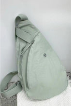 Load image into Gallery viewer, Dusty green crossbody sling bag
