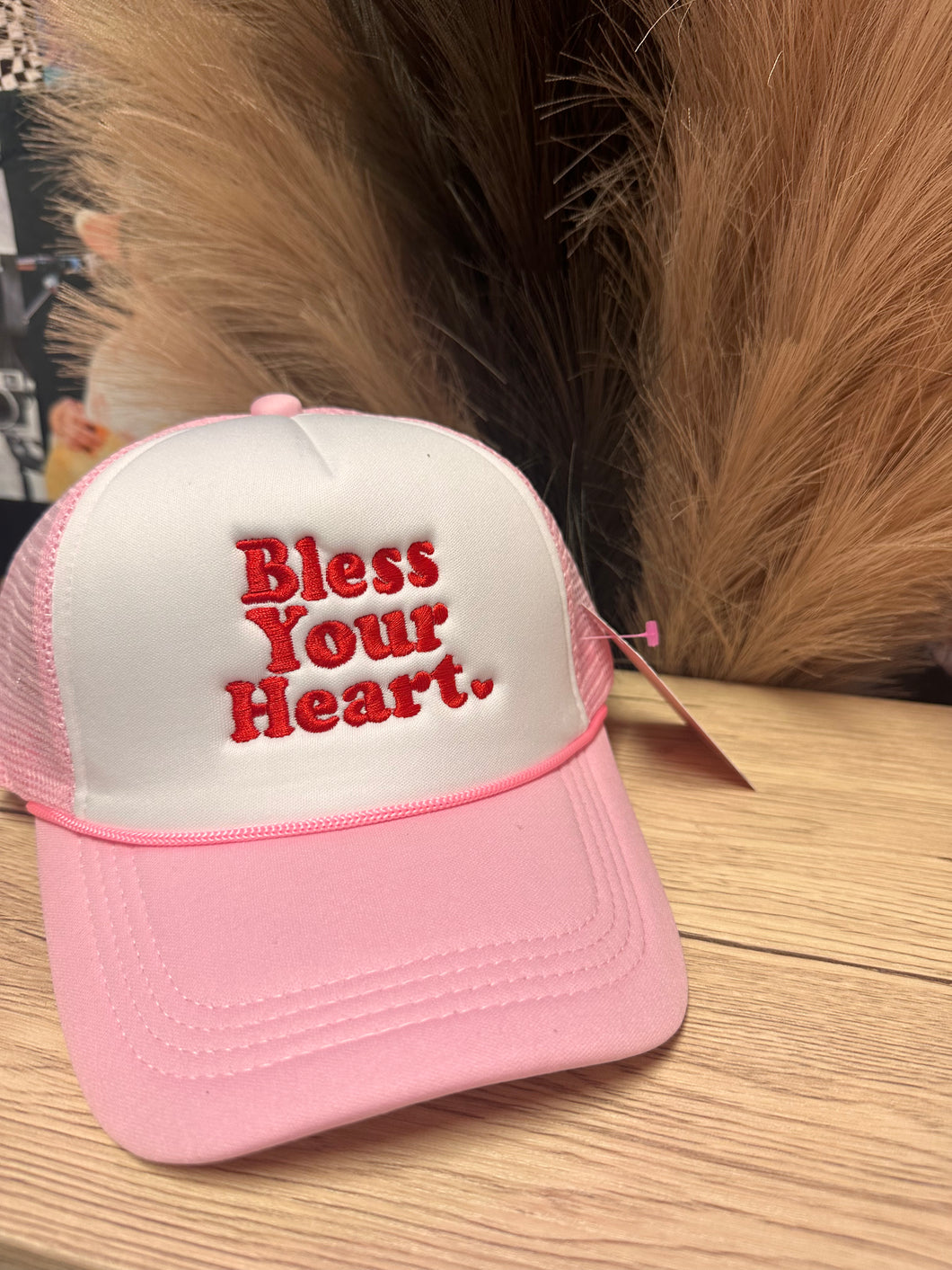 Bless Your Heart Embroidered Trucker Hat