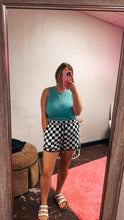 Load image into Gallery viewer, Black &amp; White Checkered Shorts
