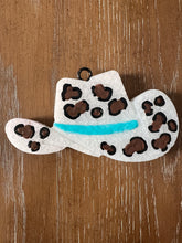Load image into Gallery viewer, Urban Cowboy leopard paint cowboy hat freshie
