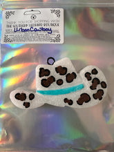 Load image into Gallery viewer, Urban Cowboy leopard paint cowboy hat freshie
