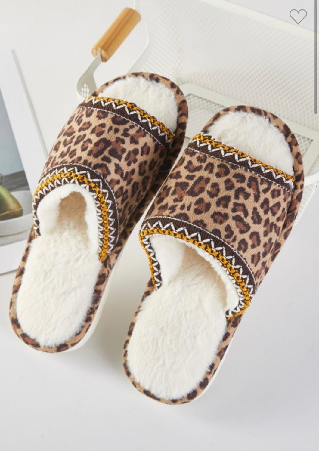 Leopard Luxe Slippers