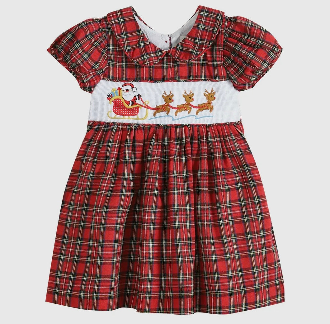 Girls Nostalgic Christmas Dress