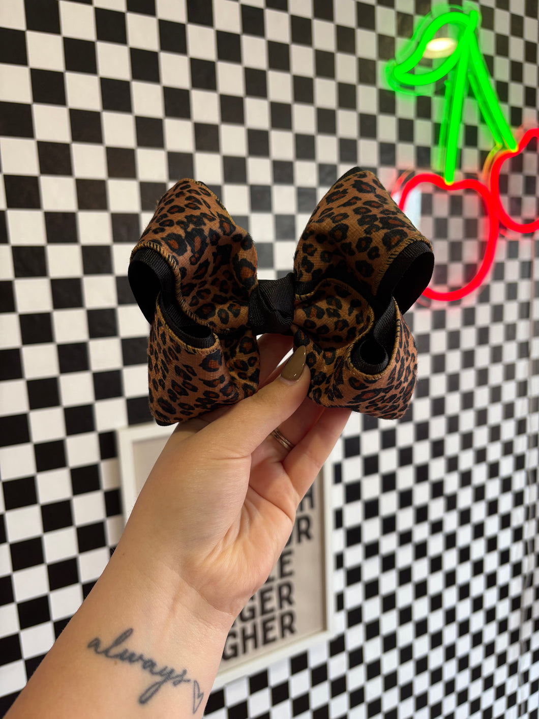 Small Leopard Bow