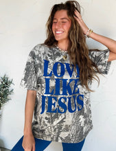 Load image into Gallery viewer, Camo Love Like Jesus Tee
