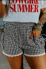 Load image into Gallery viewer, Gingham Babe Shorts
