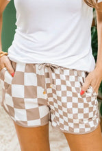 Load image into Gallery viewer, Neutral Checkmate Cutie Shorts
