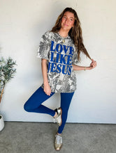 Load image into Gallery viewer, LOVE LIKE JESUS CAMO TEE
