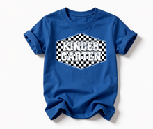 Load image into Gallery viewer, CHECKERED BACK TO SCHOOL TEE
