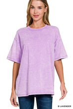 Load image into Gallery viewer, Acid Washed Boyfriend Tees (Multiple Color Options Available)
