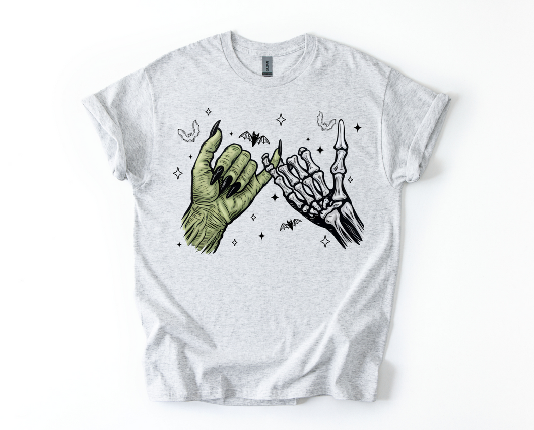 Spooky pinky promise tee