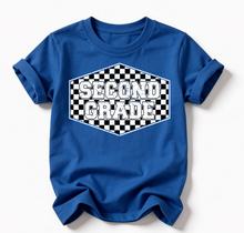 Load image into Gallery viewer, CHECKERED BACK TO SCHOOL TEE
