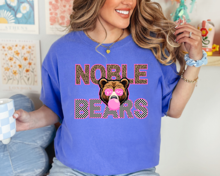 Preppy in Pink Bears Tee