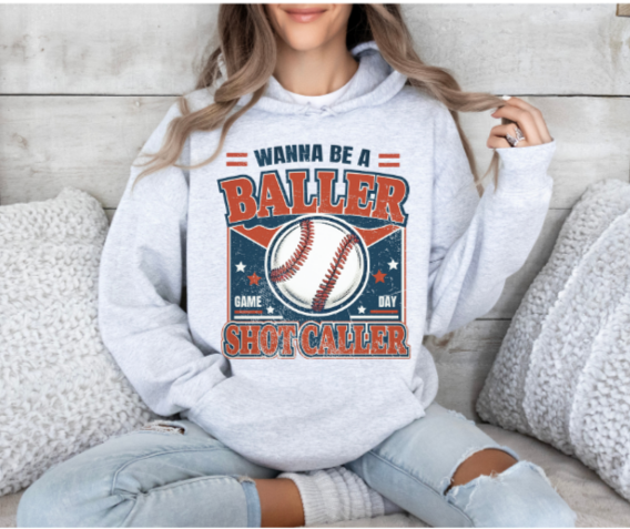 WANNA BE A BALLER DTF PRINT