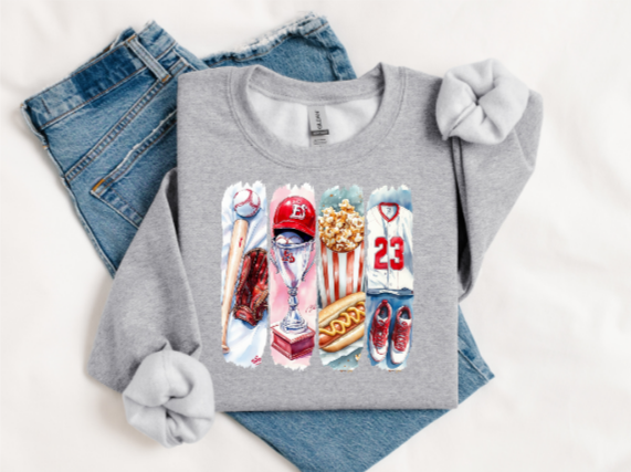 TAKE ME OUT BASEBALL DTF PRINT