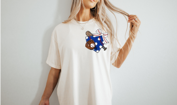 NO PLACE LIKE HOME POCKET DTF PRINT