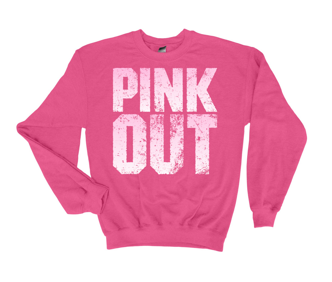 DISTRESSED PINK OUT
