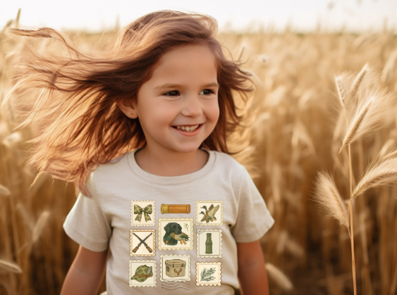PREPPY HUNTING GIRLS TEE